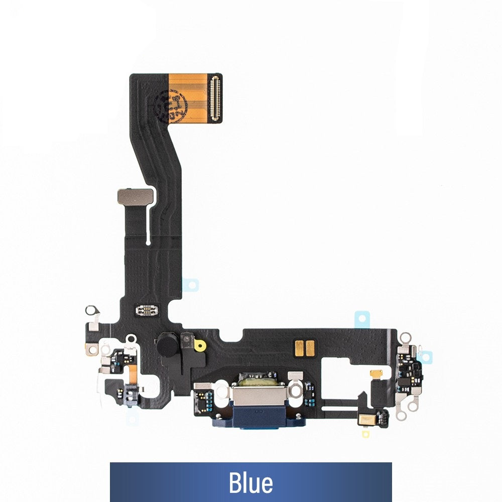 Charging Port for iPhone 12 / 12 Pro (Purple)-Blue Charging Port for iPhone 12 / 12 Pro (Purple)-Blue